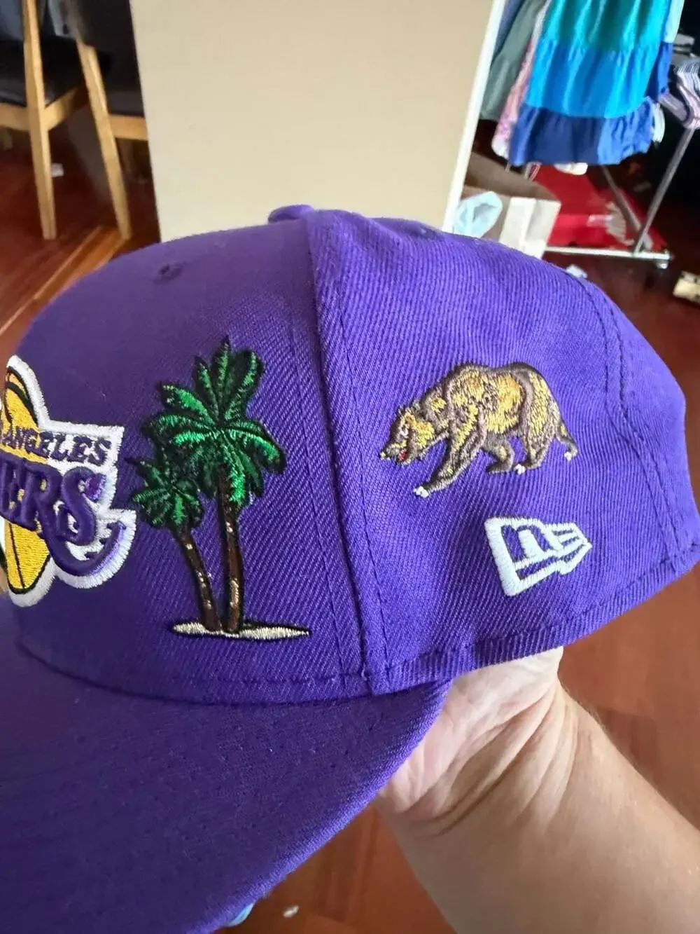 New Era Los Angeles Lakers 'Local' 59FIFTY Fitted Hat